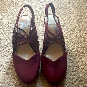 Burgundy Heels